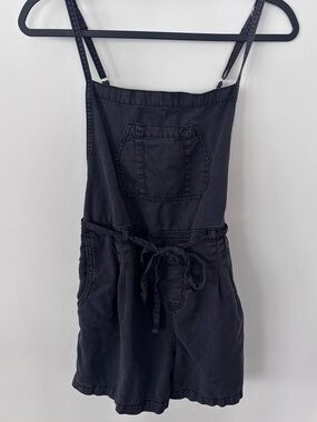 Maurices Black Casual Shortalls sz Medium